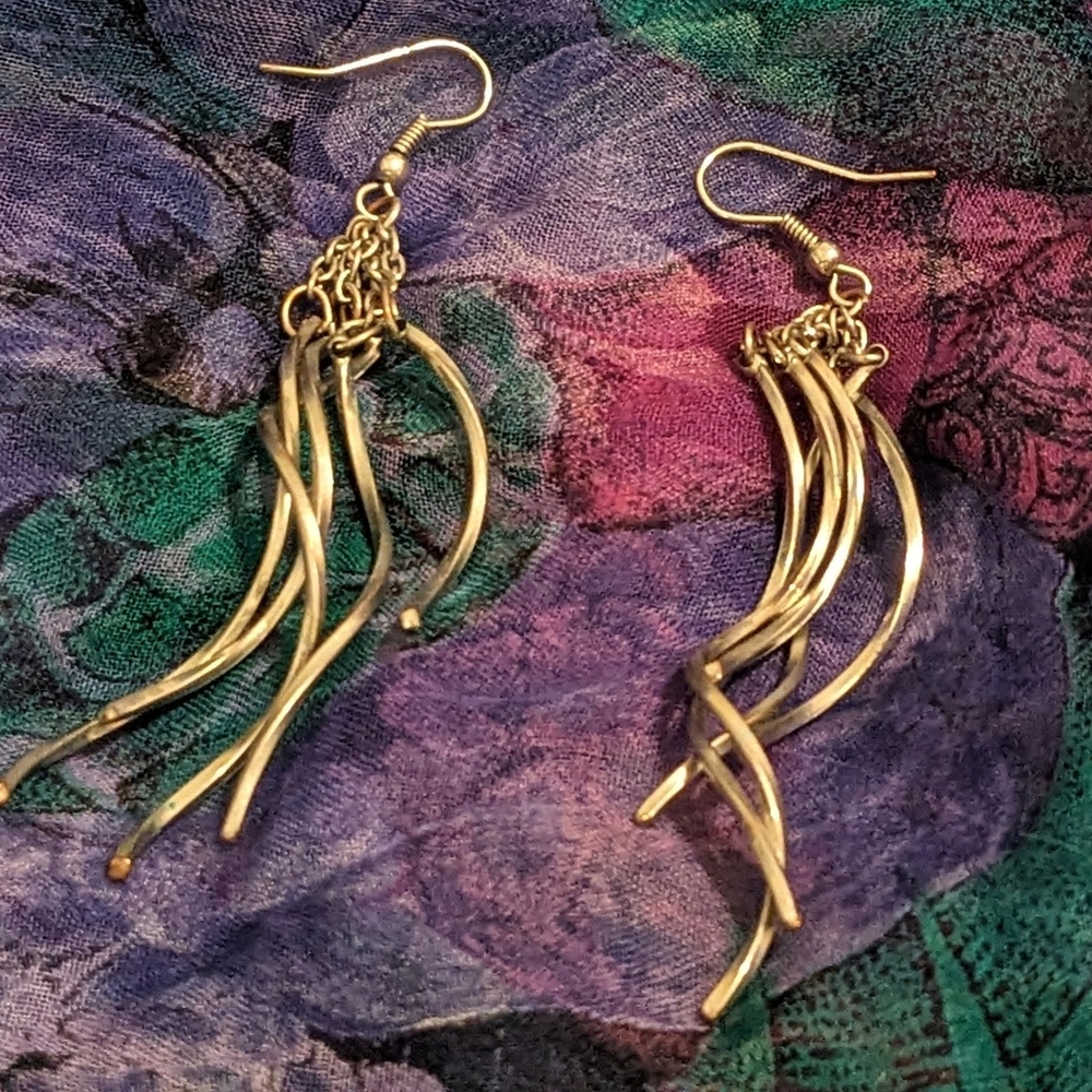 Boucles d'oreilles argentées